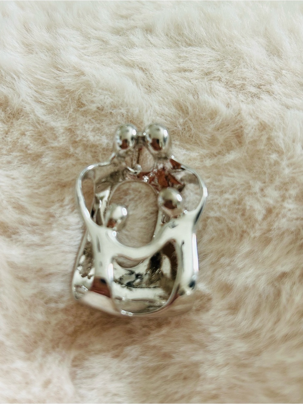 Vintage Carolyn Pollack Relios Sterling Silver "Loving Family" Pendant.